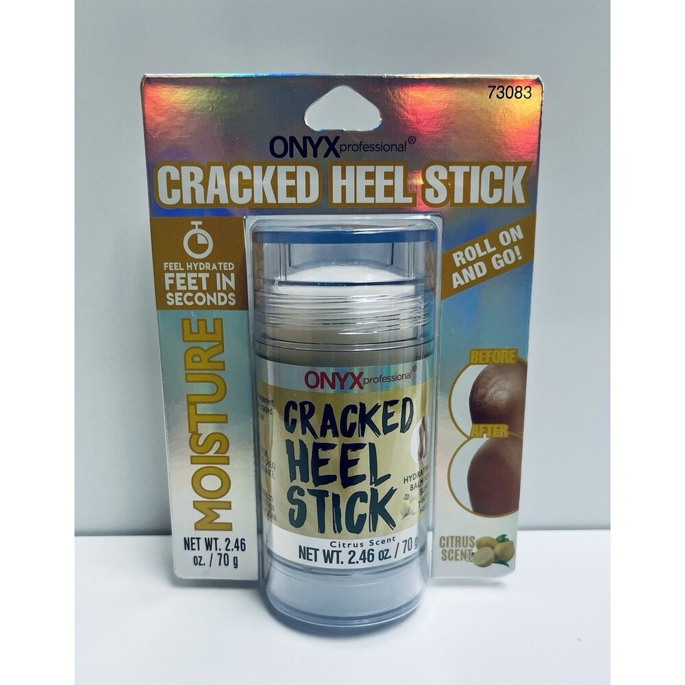 Onyx Professional Cracked Heel Stick Hydrating citrus Scent 2.46 Oz